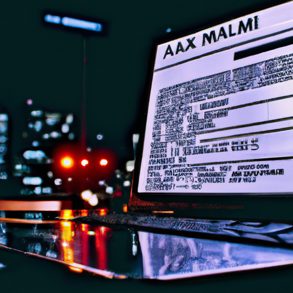 Jamal scraping public records at night with laptop terminal